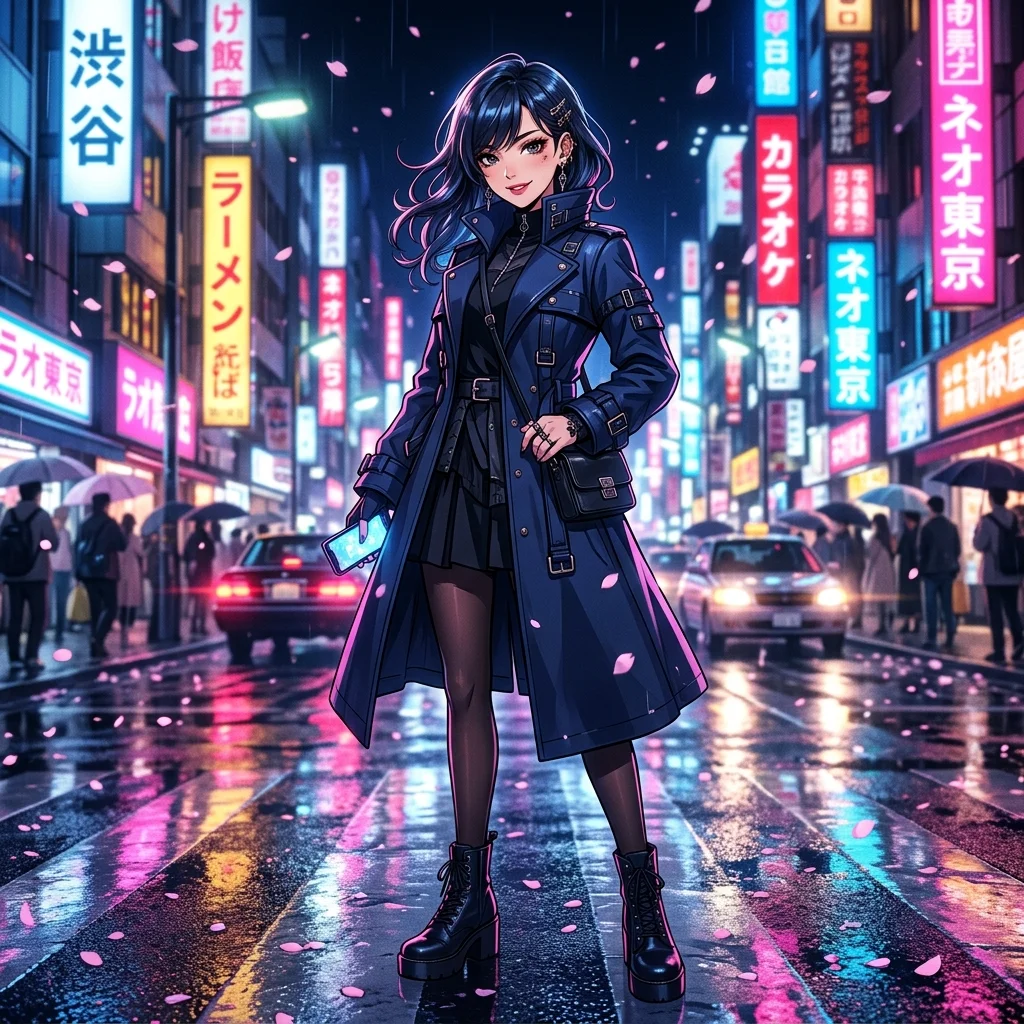 Street Couture Text to Image Editorial