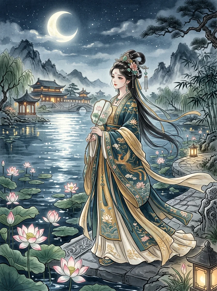 Ancient Hanfu Princess
