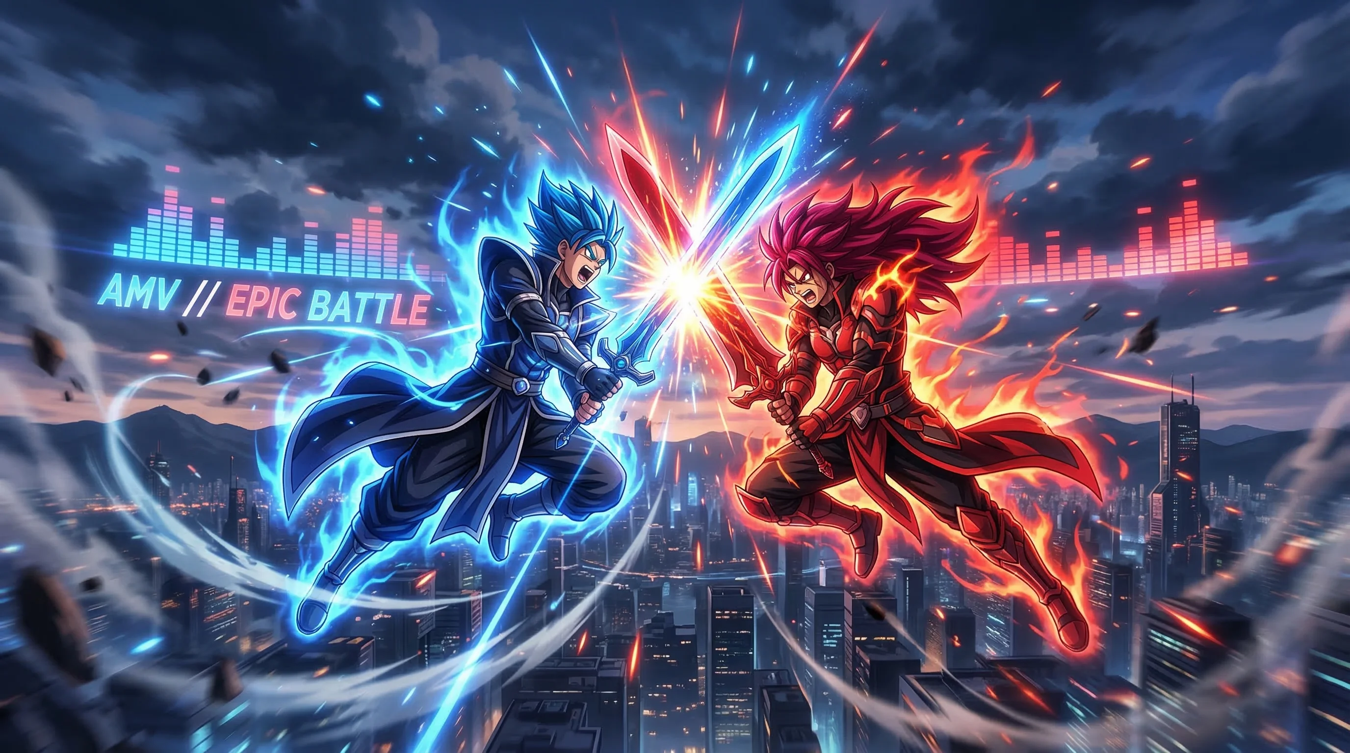 Anime Music Videos (AMV) & Fan Content - AI anime video generator use case on MuseVideo