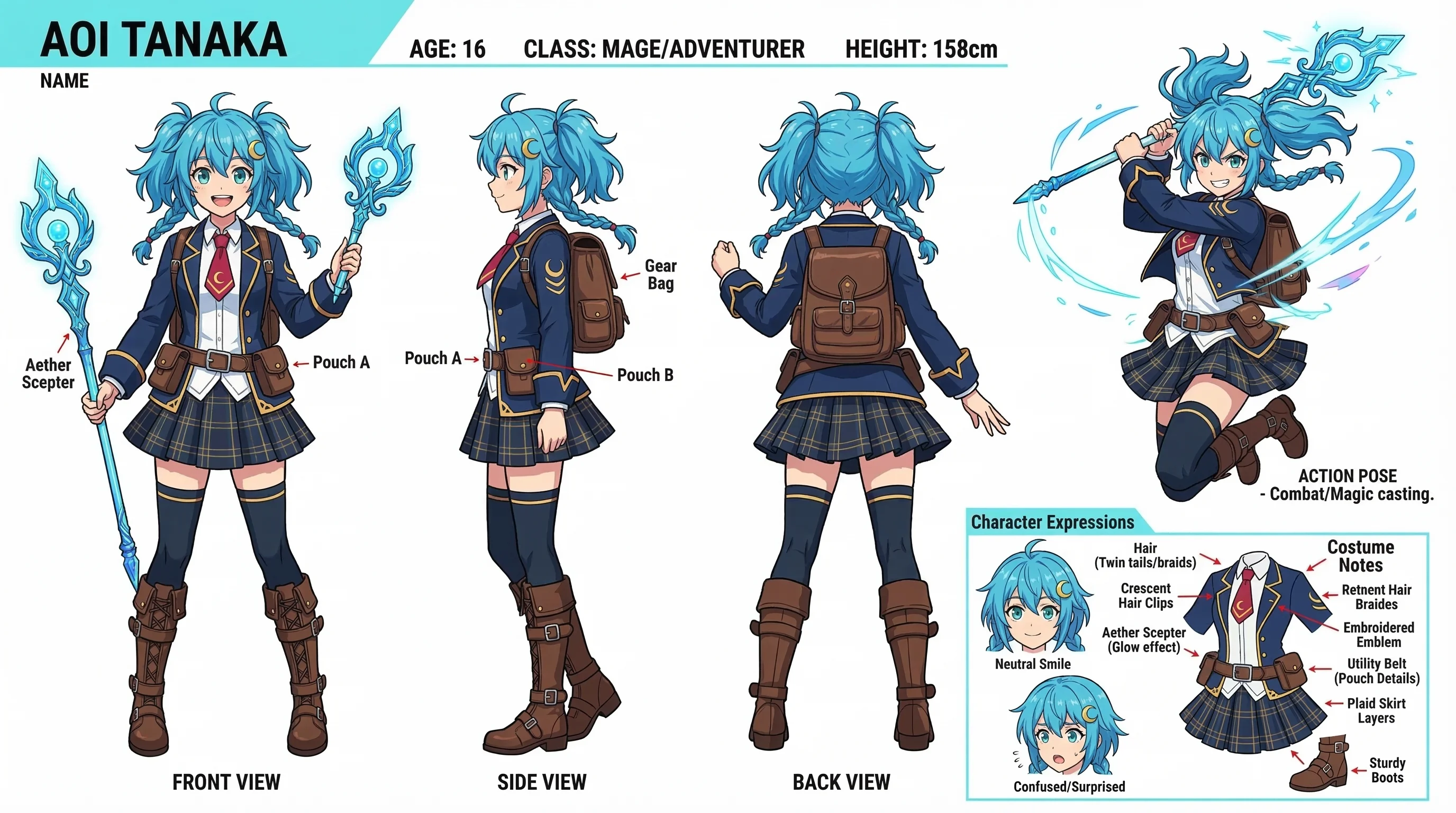 Original Character (OC) Animation - AI anime video generator use case on MuseVideo