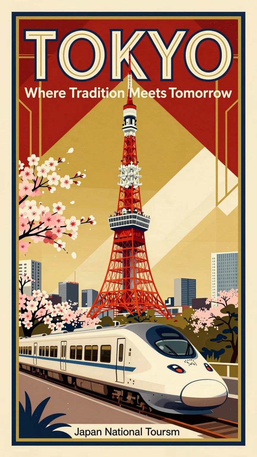 Art Deco Travel Poster