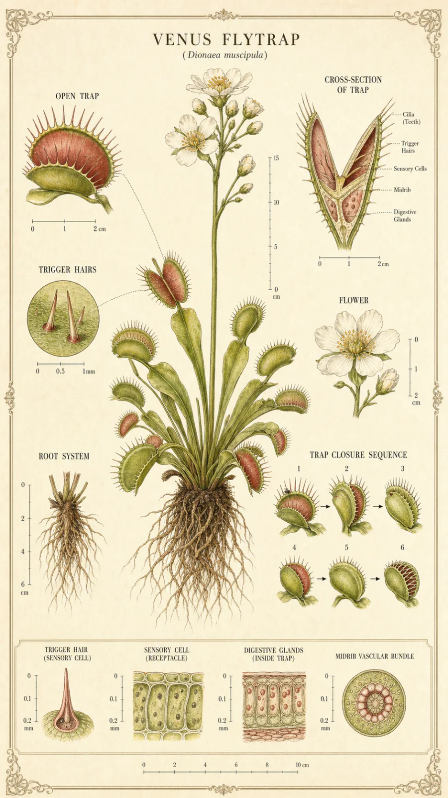 Scientific Botanical Plate