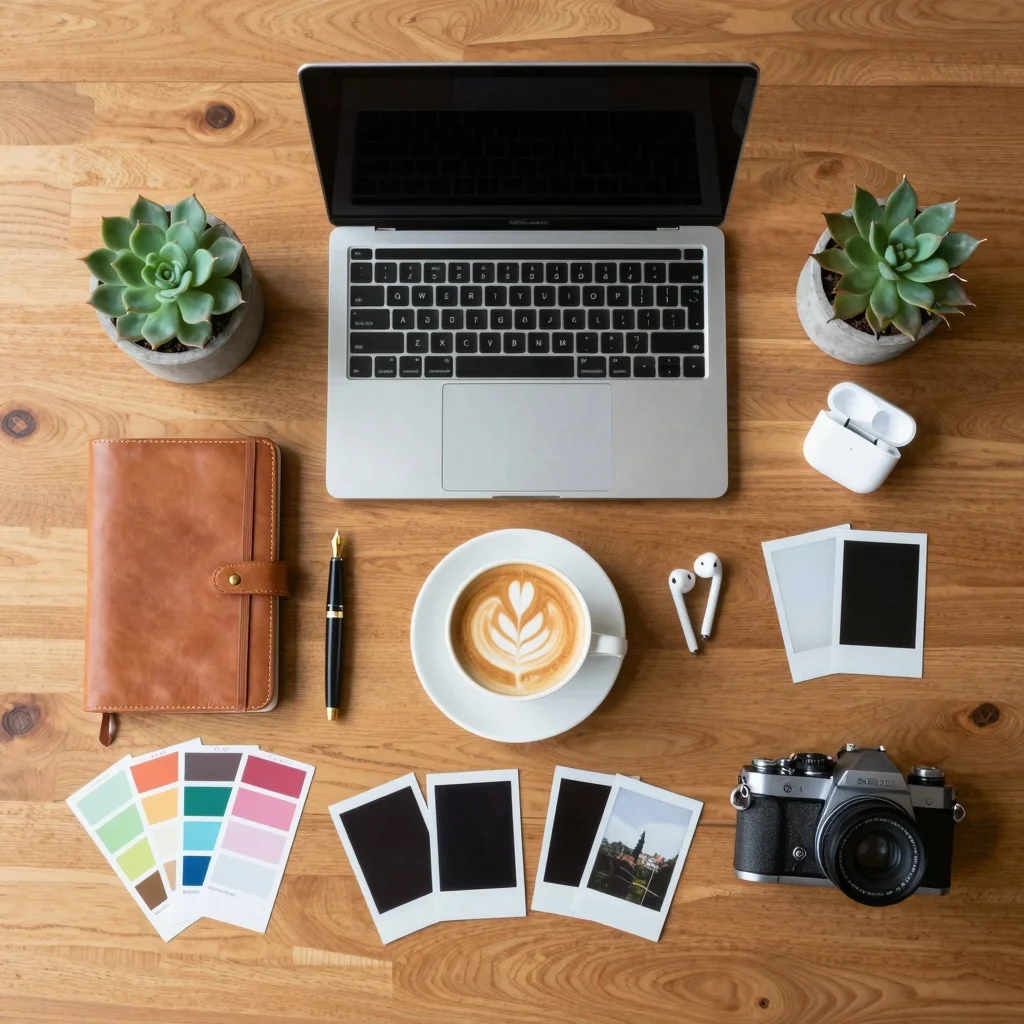 Flat Lay Product Photography