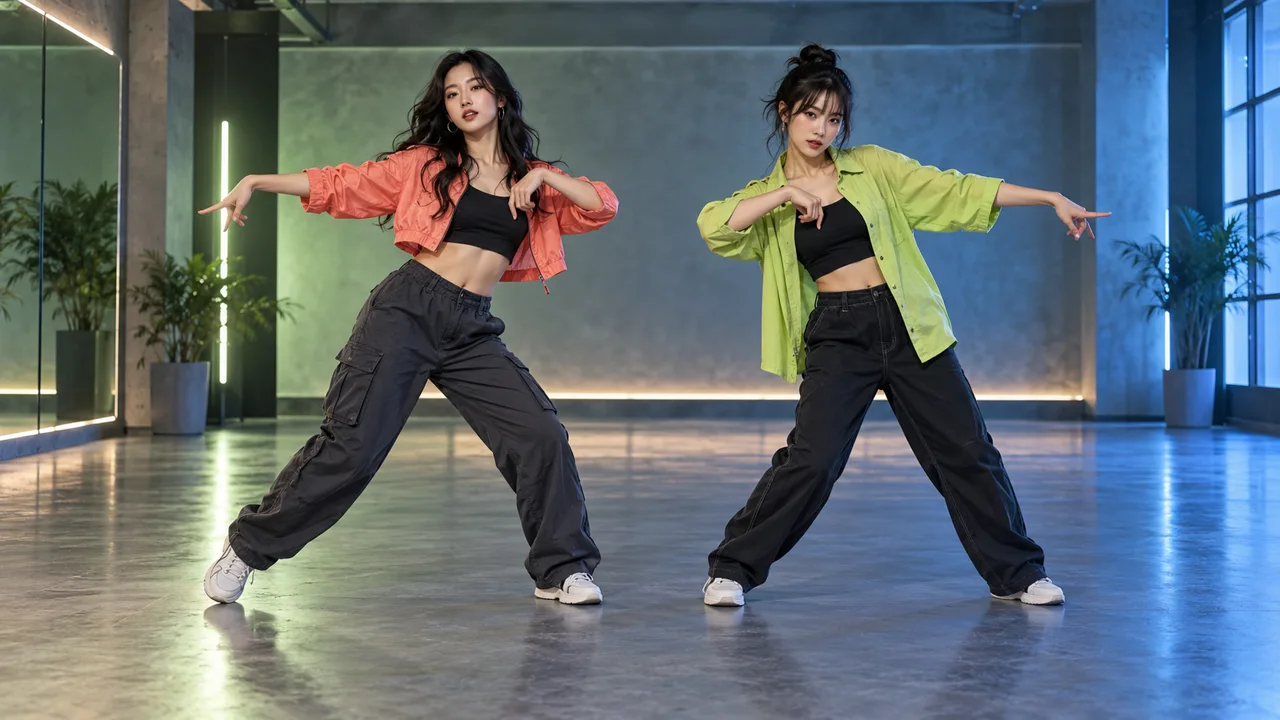 NEON Duo Dance