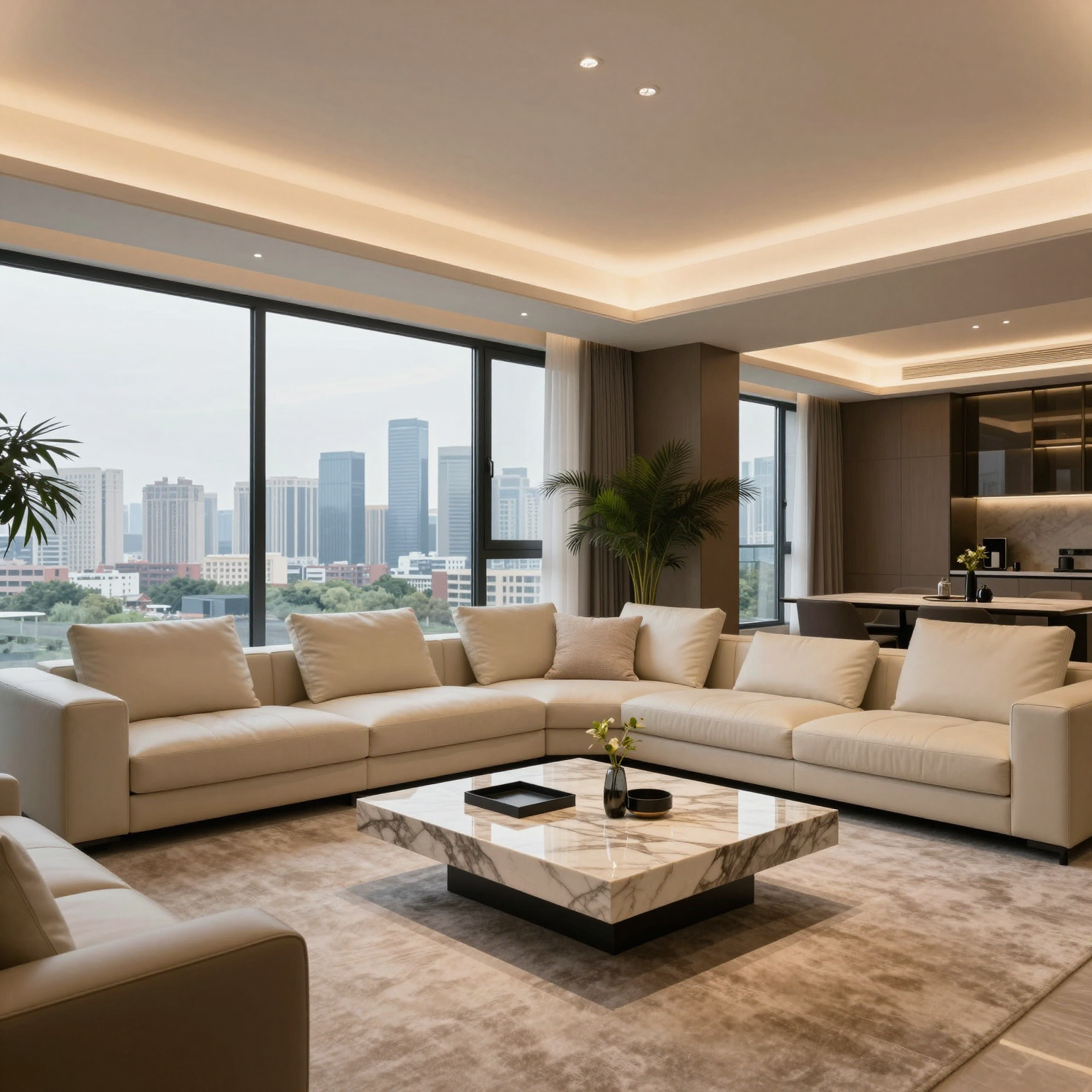 Modern Luxury Text to Image Interior