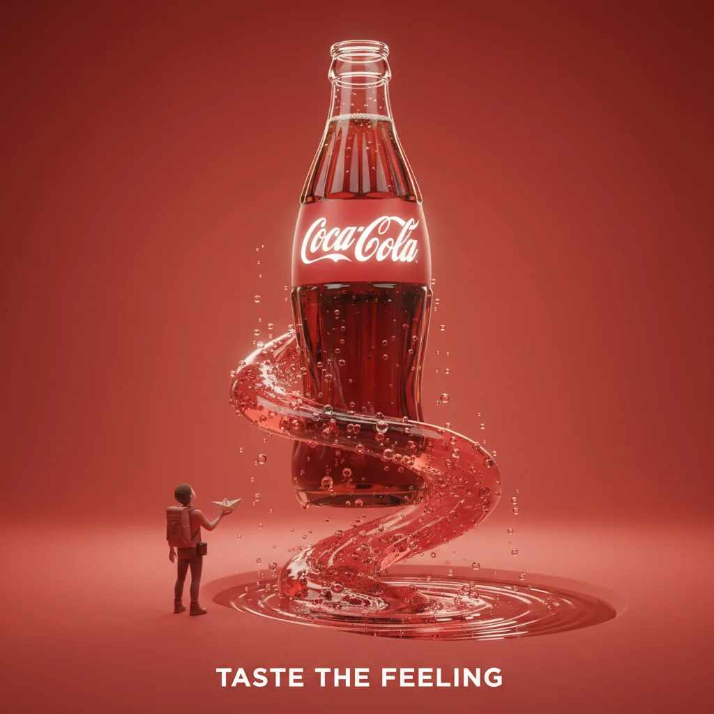 Futuristic Text to Image Product Render